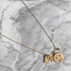 Madewell Smiley Charm Necklace